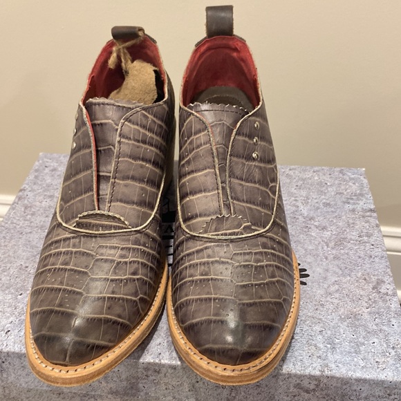 FREEBIRD Sadie- stone croco… size 7 - Picture 2 of 5